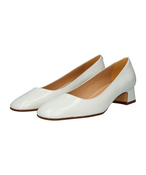 INTER-CHAUSSURES / インター ショシュール パンプス | 【FABIO RUSCONI】スクエアトウチャンキーヒールパンプス | 詳細10