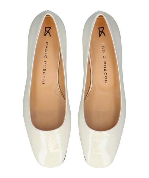 INTER-CHAUSSURES / インター ショシュール パンプス | 【FABIO RUSCONI】スクエアトウチャンキーヒールパンプス | 詳細10