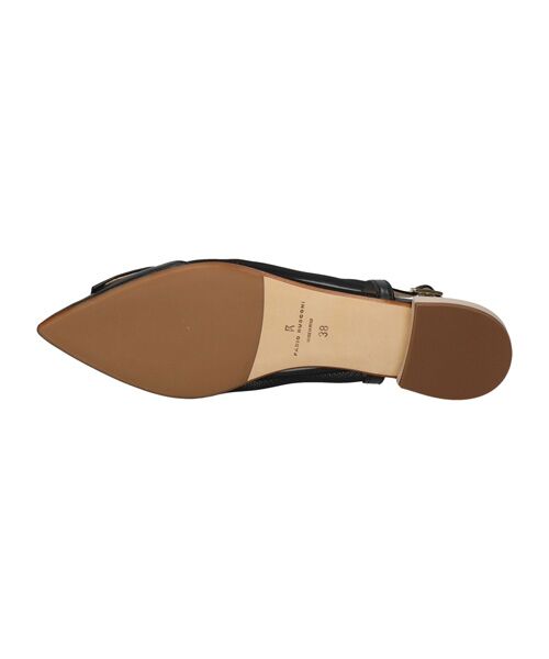 INTER-CHAUSSURES / インター ショシュール パンプス | 【FABIO RUSCONI】チュールコンビオーナメントバンクバンド | 詳細6