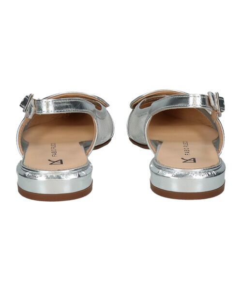 INTER-CHAUSSURES / インター ショシュール パンプス | 【FABIO RUSCONI】チュールコンビオーナメントバンクバンド | 詳細9
