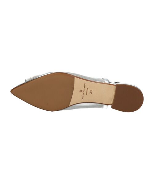 INTER-CHAUSSURES / インター ショシュール パンプス | 【FABIO RUSCONI】チュールコンビオーナメントバンクバンド | 詳細11