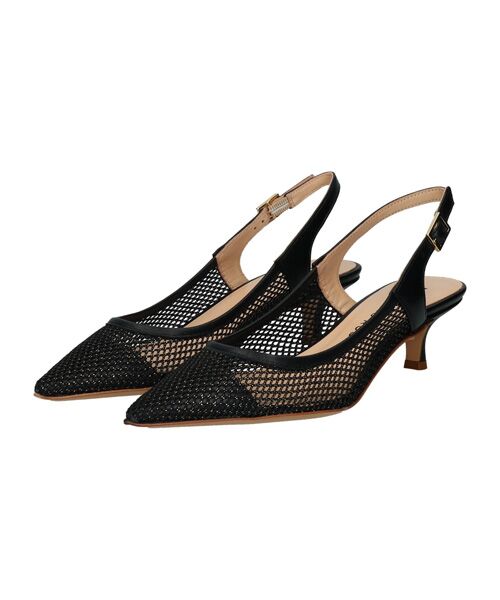 INTER-CHAUSSURES / インター ショシュール パンプス | 【FABIO RUSCONI】バックバンドポインテッドシアーパンプス | 詳細1