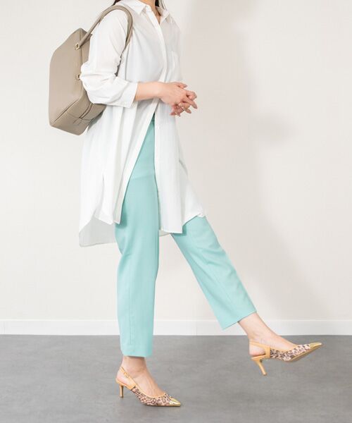 INTER-CHAUSSURES / インター ショシュール パンプス | 【FABIO RUSCONI】メタルトウキャップバックバンドパンプス | 詳細15