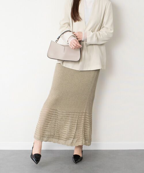 INTER-CHAUSSURES / インター ショシュール パンプス | 【FABIO RUSCONI】オーナメントチュールバックバンドパンプス | 詳細9