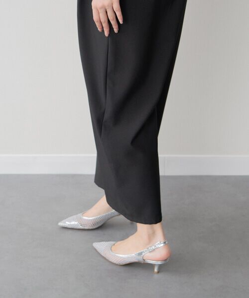 INTER-CHAUSSURES / インター ショシュール パンプス | 【FABIO RUSCONI】バックバンドネットパンプス | 詳細17