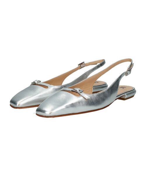 INTER-CHAUSSURES / インター ショシュール パンプス | 【FABIO RUSCONI】スクエアトウワンストラップバックバンド | 詳細19