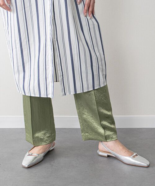 INTER-CHAUSSURES / インター ショシュール パンプス | 【FABIO RUSCONI】スクエアトウワンストラップバックバンド | 詳細27