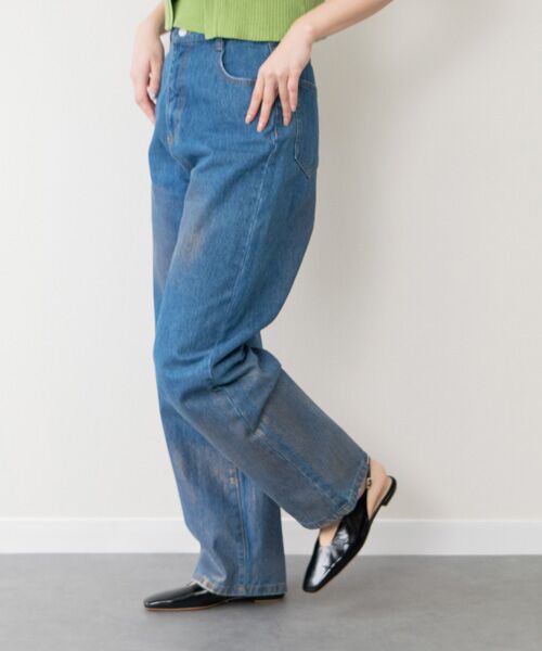 INTER-CHAUSSURES / インター ショシュール パンプス | 【FABIO RUSCONI】Vカットフラットバックバンド | 詳細8