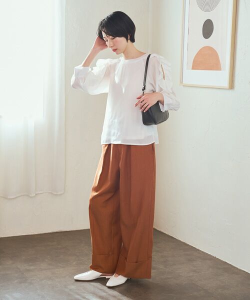 INTER-CHAUSSURES / インター ショシュール パンプス | 【FABIO RUSCONI】Vカットフラットバックバンド | 詳細15