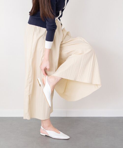 INTER-CHAUSSURES / インター ショシュール パンプス | 【FABIO RUSCONI】Vカットフラットバックバンド | 詳細21