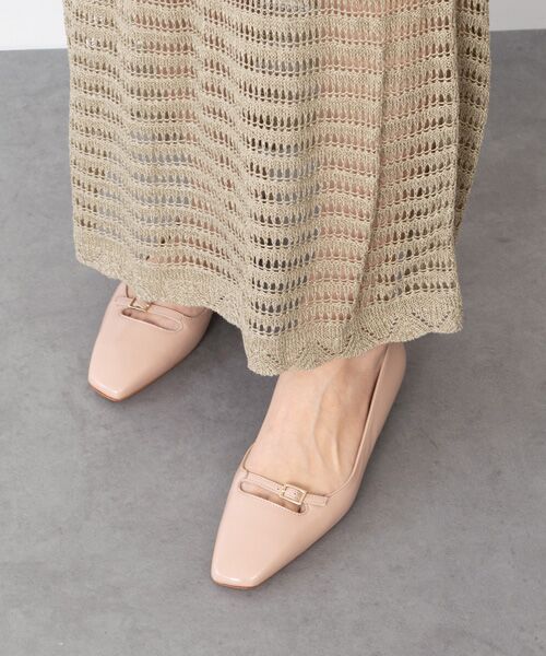 INTER-CHAUSSURES / インター ショシュール フラットシューズ | 【FABIO RUSCONI】スクエアトウフラットパンプス | 詳細23