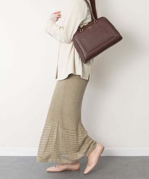 INTER-CHAUSSURES / インター ショシュール フラットシューズ | 【FABIO RUSCONI】スクエアトウフラットパンプス | 詳細24