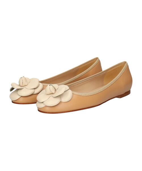 INTER-CHAUSSURES / インター ショシュール バレエシューズ | 【FABIO RUSCONI】ラウンドトウフラットカメリアバレエ | 詳細10