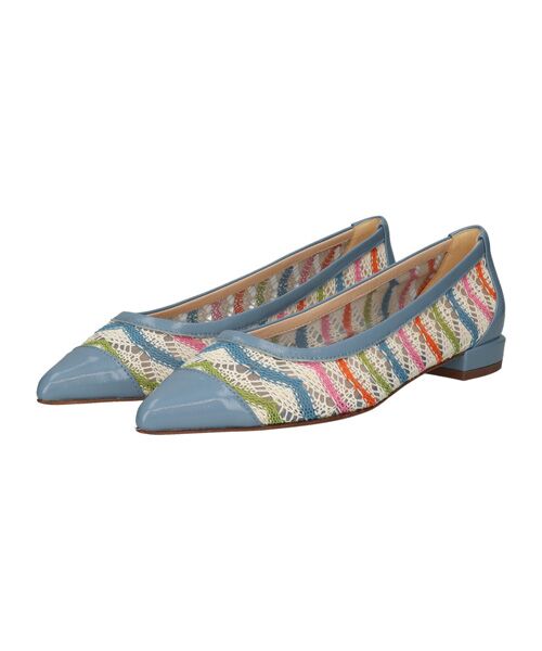 INTER-CHAUSSURES / インター ショシュール パンプス | 【FABIO RUSCONI】ポインテッドトウメッシュパンプス | 詳細1