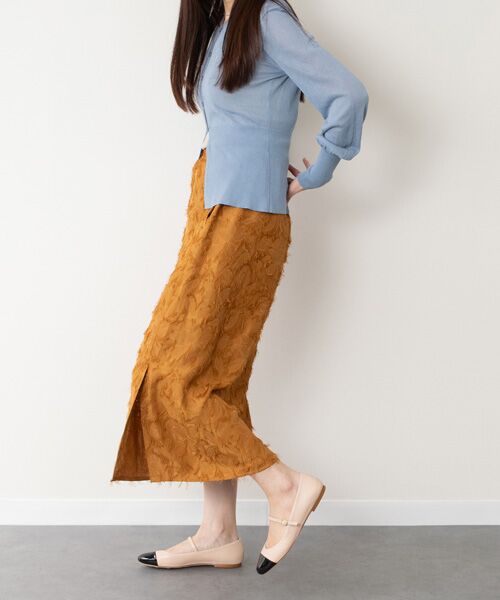 INTER-CHAUSSURES / インター ショシュール フラットシューズ | 【FABIO RUSCONI】トウ切り替えストラップバレエ | 詳細9