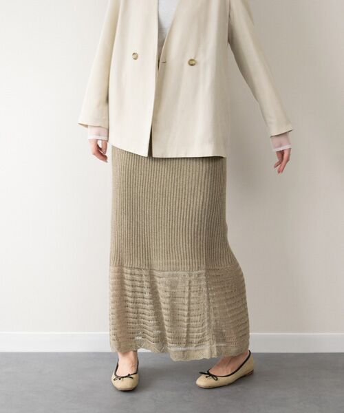 INTER-CHAUSSURES / インター ショシュール バレエシューズ | 【FABIO RUSCONI】スクエアトウラフィアバレエシューズ | 詳細9