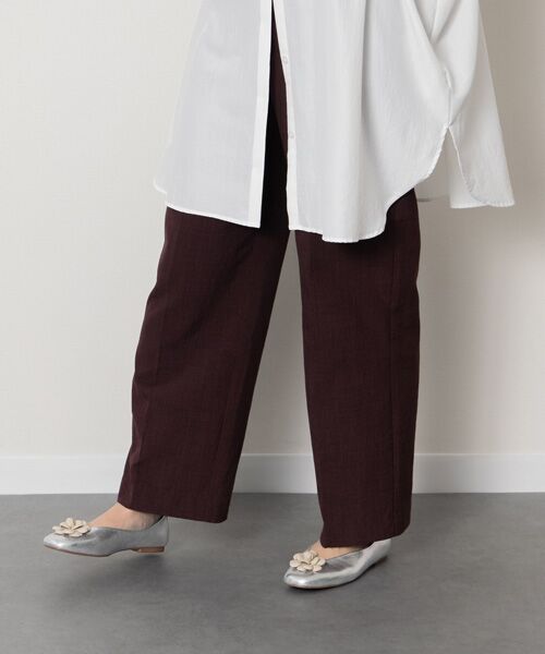 INTER-CHAUSSURES / インター ショシュール フラットシューズ | 【FABIO RUSCONI】ラウンドトウVカットカメリアバレエ | 詳細23