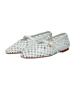 INTER-CHAUSSURES / インター ショシュール フラットシューズ | 【FABIO RUSCONI】メッシュメリージェーンシューズ