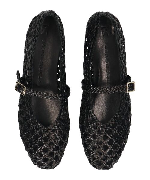 INTER-CHAUSSURES / インター ショシュール フラットシューズ | 【FABIO RUSCONI】メッシュメリージェーンシューズ | 詳細5