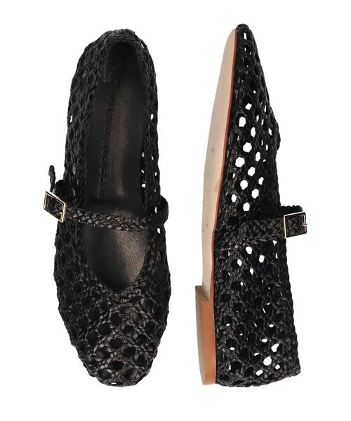 INTER-CHAUSSURES / インター ショシュール フラットシューズ | 【FABIO RUSCONI】メッシュメリージェーンシューズ | 詳細7