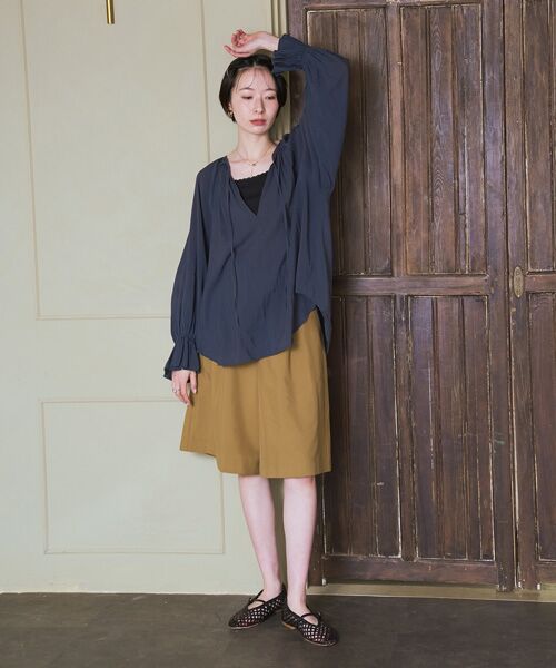 INTER-CHAUSSURES / インター ショシュール フラットシューズ | 【FABIO RUSCONI】メッシュメリージェーンシューズ | 詳細9