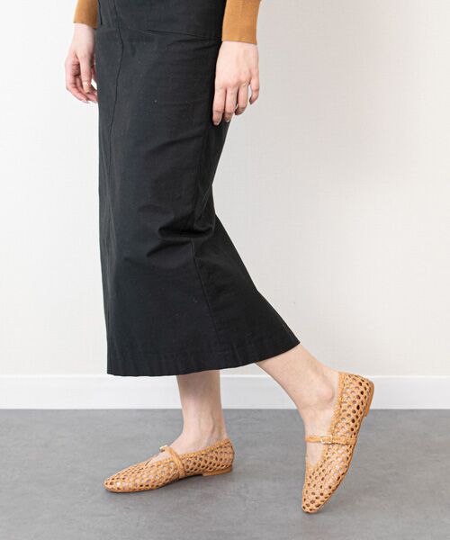 INTER-CHAUSSURES / インター ショシュール フラットシューズ | 【FABIO RUSCONI】メッシュメリージェーンシューズ | 詳細23