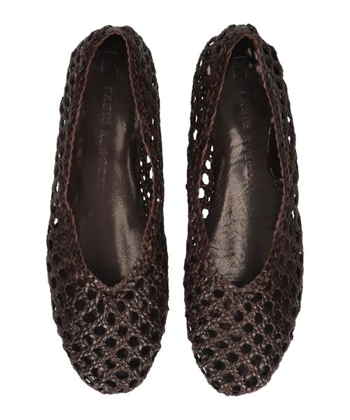 INTER-CHAUSSURES / インター ショシュール フラットシューズ | 【FABIO RUSCONI】ラウンドトウメッシュバレエ | 詳細5