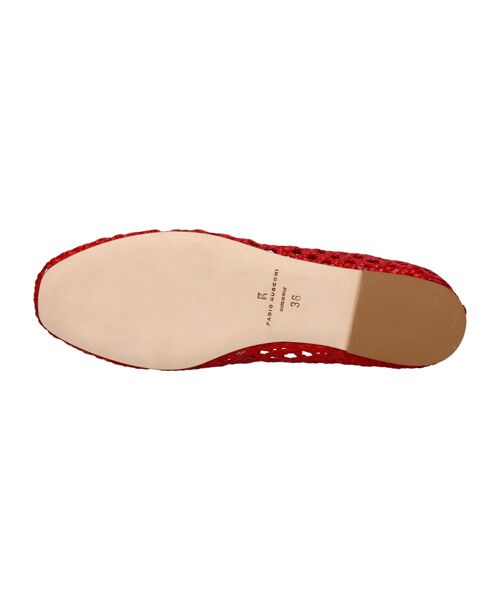 INTER-CHAUSSURES / インター ショシュール フラットシューズ | 【FABIO RUSCONI】ラウンドトウメッシュバレエ | 詳細14