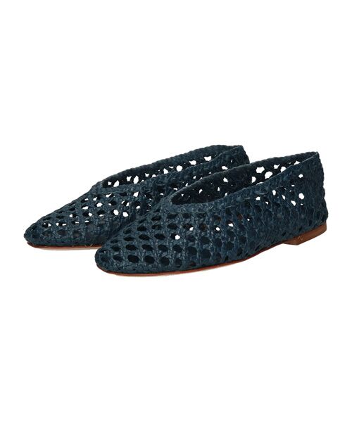 INTER-CHAUSSURES / インター ショシュール フラットシューズ | 【FABIO RUSCONI】ラウンドトウメッシュバレエ | 詳細16