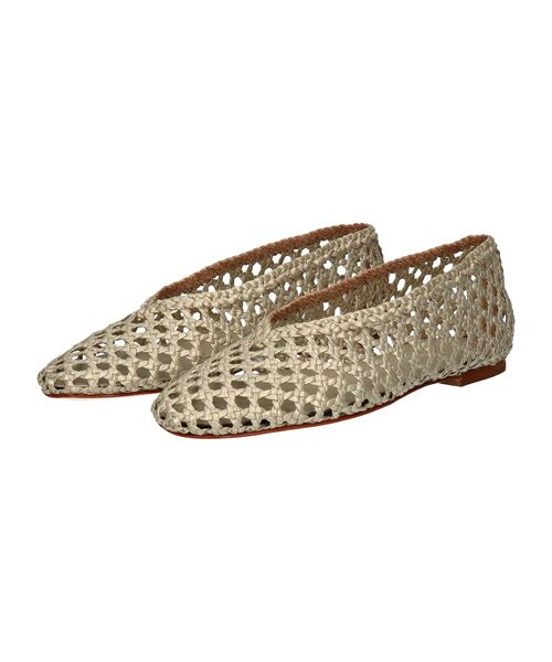 INTER-CHAUSSURES / インター ショシュール フラットシューズ | 【FABIO RUSCONI】ラウンドトウメッシュバレエ | 詳細22