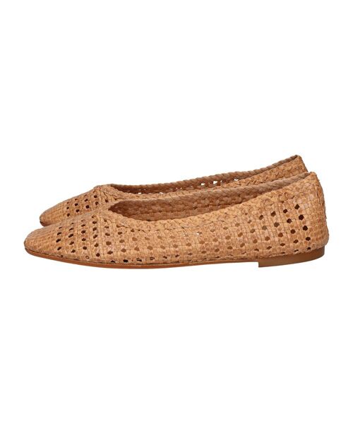 INTER-CHAUSSURES / インター ショシュール フラットシューズ | 【FABIO RUSCONI】スクエアトウメッシュバレエ | 詳細11