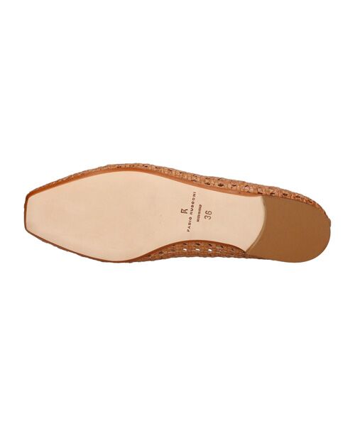 INTER-CHAUSSURES / インター ショシュール フラットシューズ | 【FABIO RUSCONI】スクエアトウメッシュバレエ | 詳細15