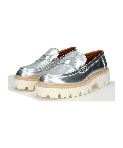 INTER-CHAUSSURES / インター ショシュール ビジネス・ドレスシューズ | 【FABIO RUSCONI】ラウンドトウ厚底ローファー | 詳細9