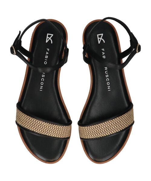 INTER-CHAUSSURES / インター ショシュール サンダル | 【FABIO RUSCONI】フラットストラップサンダル | 詳細4
