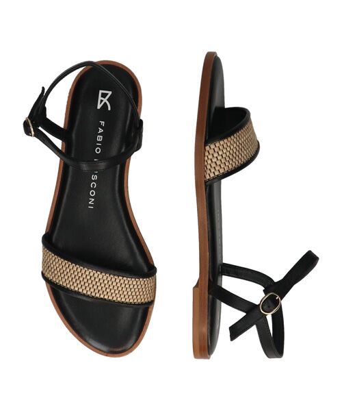 INTER-CHAUSSURES / インター ショシュール サンダル | 【FABIO RUSCONI】フラットストラップサンダル | 詳細6