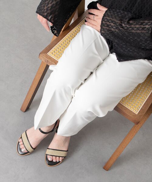 INTER-CHAUSSURES / インター ショシュール サンダル | 【FABIO RUSCONI】フラットストラップサンダル | 詳細8