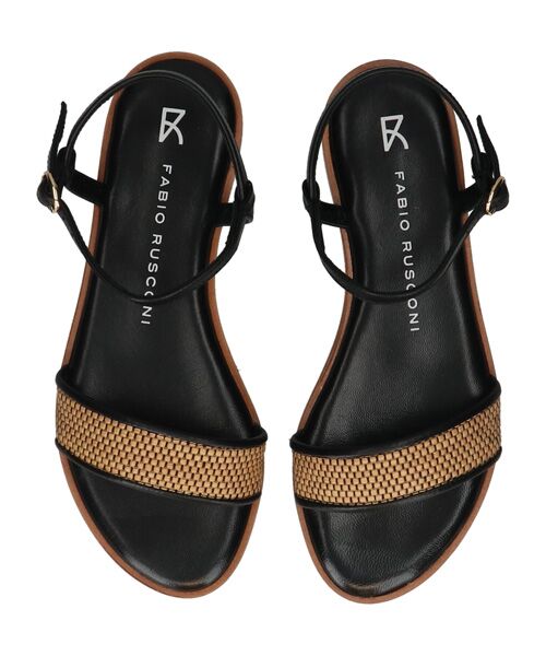 INTER-CHAUSSURES / インター ショシュール サンダル | 【FABIO RUSCONI】フラットストラップサンダル | 詳細10