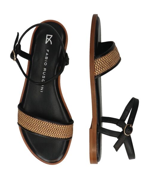 INTER-CHAUSSURES / インター ショシュール サンダル | 【FABIO RUSCONI】フラットストラップサンダル | 詳細12