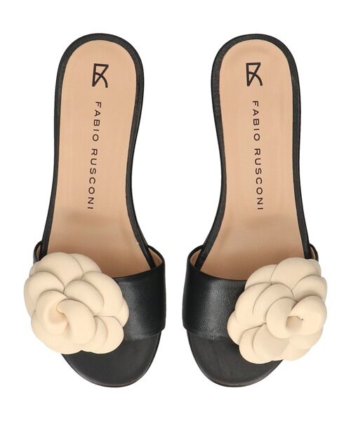 INTER-CHAUSSURES / インター ショシュール サンダル | 【FABIO RUSCONI】カメリアミュールサンダル | 詳細5