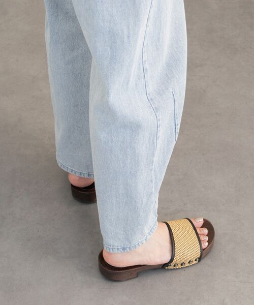 INTER-CHAUSSURES / インター ショシュール サンダル | 【FABIO RUSCONI】ローヒールサボサンダル | 詳細8