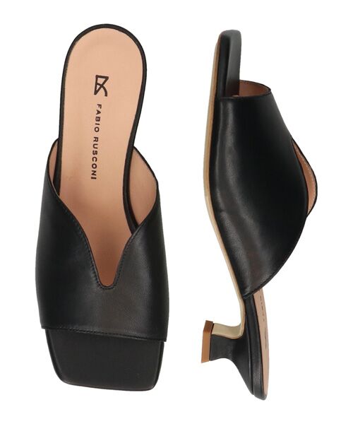 INTER-CHAUSSURES / インター ショシュール サンダル | 【FABIO RUSCONI】センタースリットミュールサンダル | 詳細6