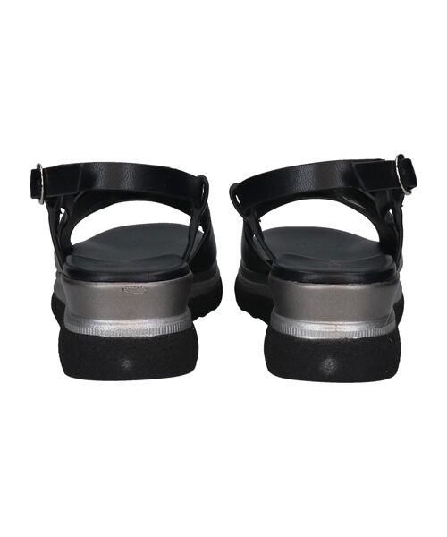 INTER-CHAUSSURES / インター ショシュール サンダル | 【INTER-CHAUSSURES】バックルウエッジバックバンドサンダル | 詳細4