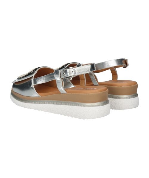 INTER-CHAUSSURES / インター ショシュール サンダル | 【INTER-CHAUSSURES】バックルウエッジバックバンドサンダル | 詳細15