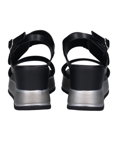 INTER-CHAUSSURES / インター ショシュール サンダル | 【INTER-CHAUSSURES】バックルウエッジサンダル | 詳細3