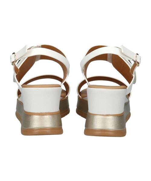 INTER-CHAUSSURES / インター ショシュール サンダル | 【INTER-CHAUSSURES】バックルウエッジサンダル | 詳細9