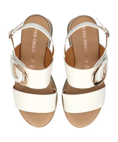 INTER-CHAUSSURES / インター ショシュール サンダル | 【INTER-CHAUSSURES】バックルウエッジサンダル | 詳細10