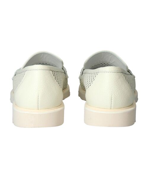 INTER-CHAUSSURES / インター ショシュール フラットシューズ | 【LUCA GROSSI】ラウンドトウパンチングレザーローファー | 詳細4