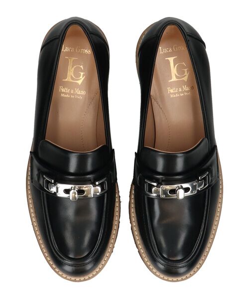 INTER-CHAUSSURES / インター ショシュール ビジネス・ドレスシューズ | 【LUCA GROSSI】メタルパーツタンクソールローファー | 詳細5