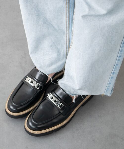 INTER-CHAUSSURES / インター ショシュール ビジネス・ドレスシューズ | 【LUCA GROSSI】メタルパーツタンクソールローファー | 詳細8