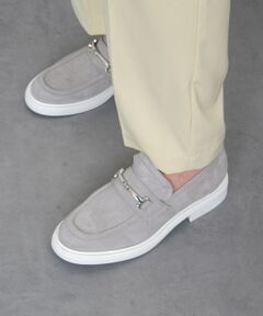 INTER-CHAUSSURES / インター ショシュール フラットシューズ | 【LUCA GROSSI】ラウンドトウレザービットローファー